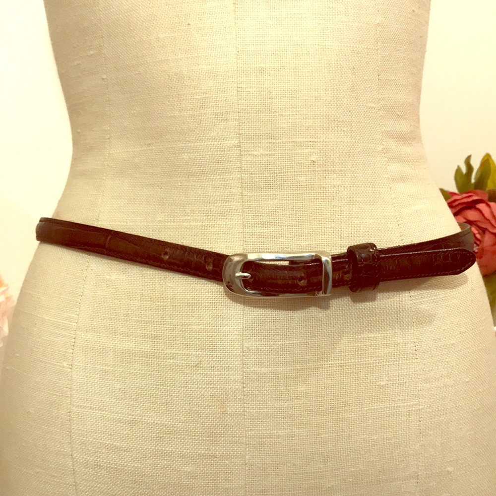 Leather belt Joan & David